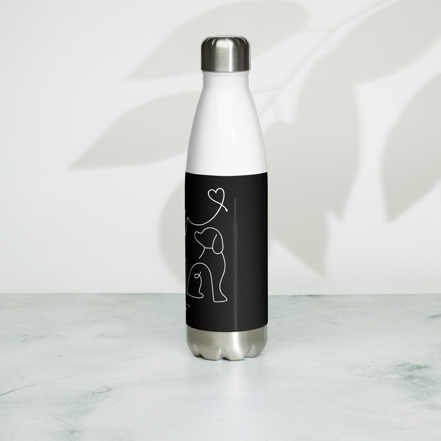 "Poo Love" Stainless steel water bottle