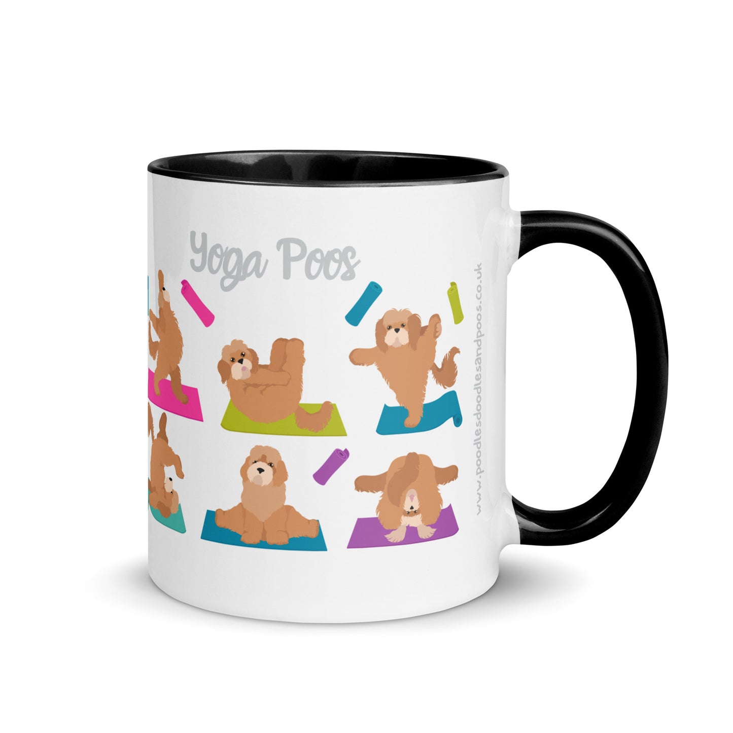 "Yoga Poos" mug