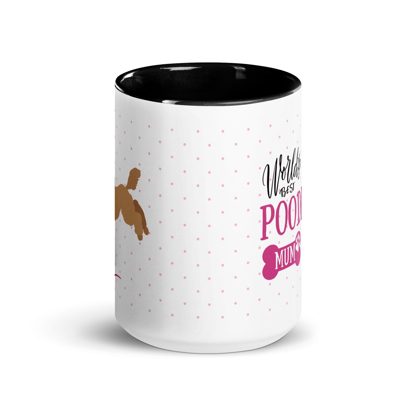 "World's Best Poodle Mum" mug