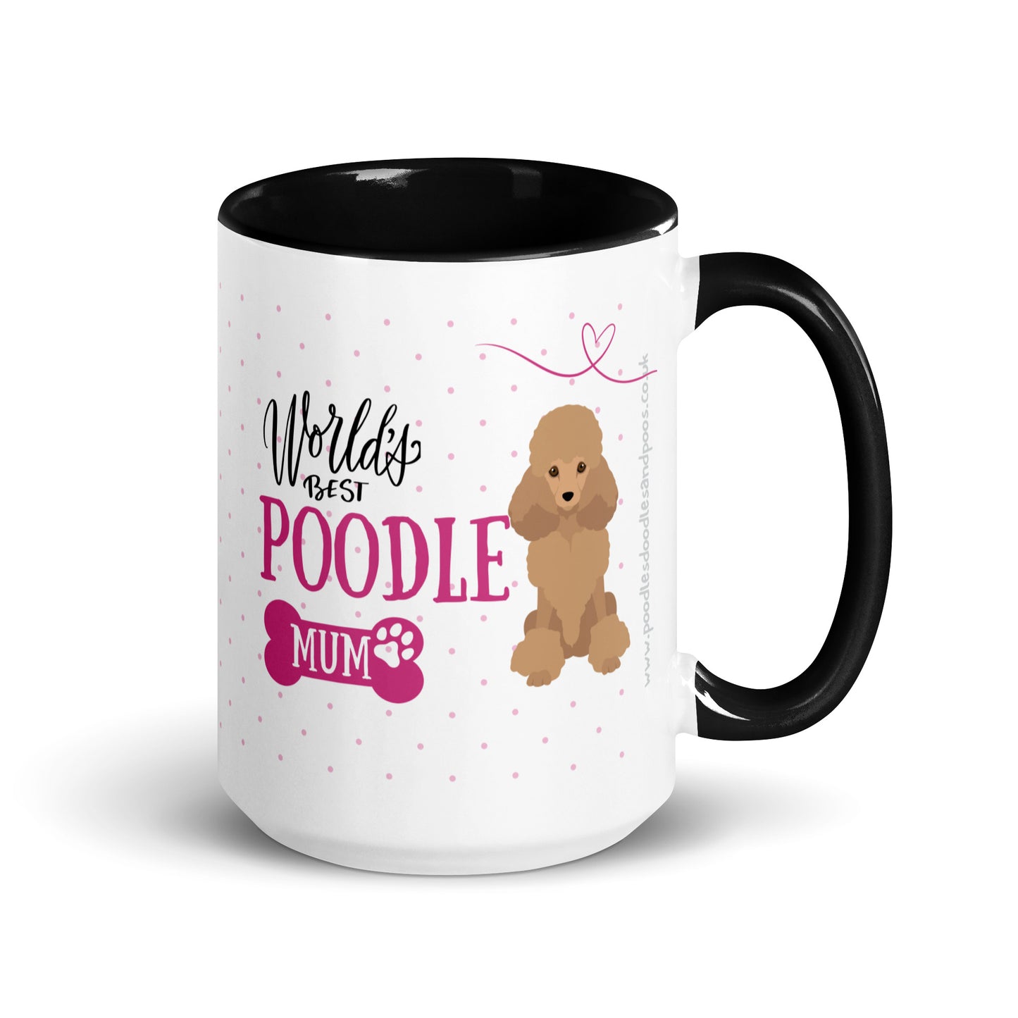 "World's Best Poodle Mum" mug