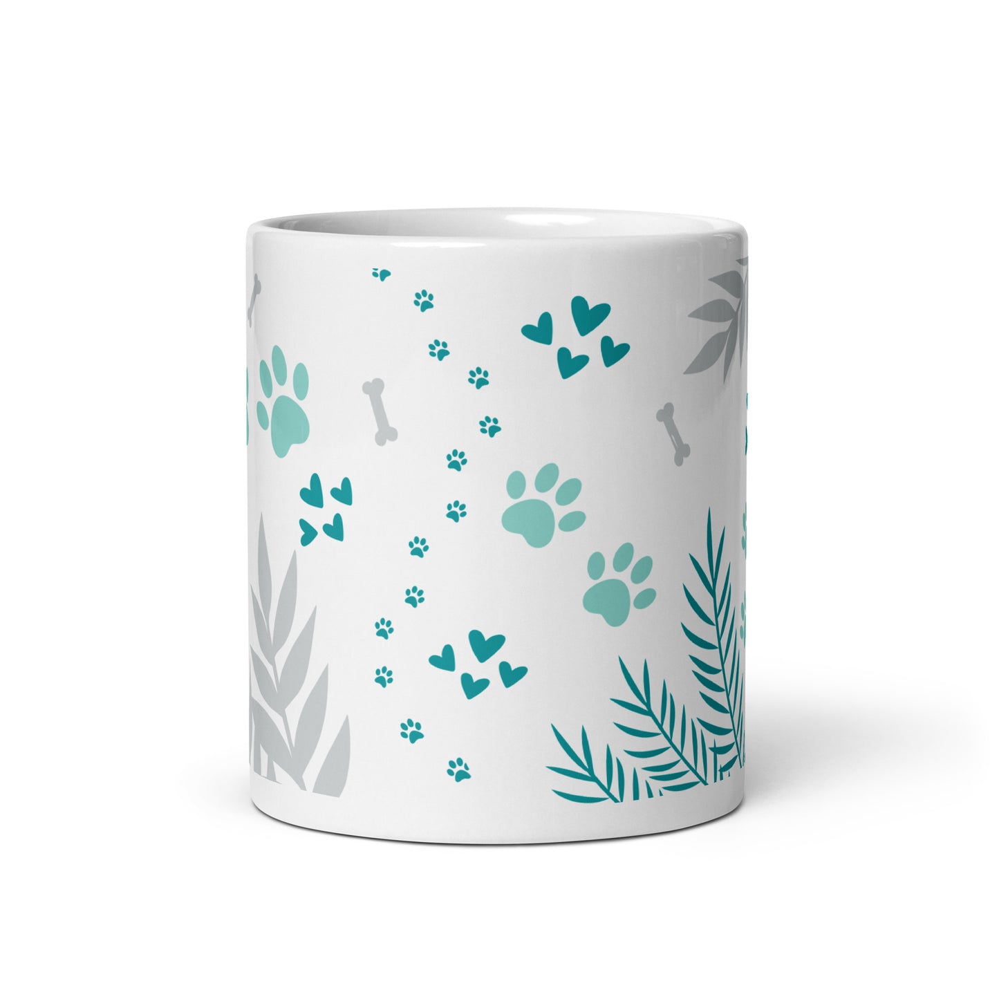 Signature Collection glossy mug in white