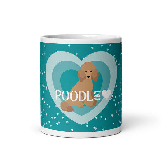 "Love" mug - Poodle