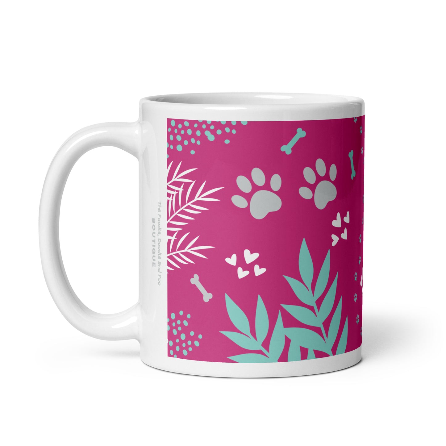 Signature Collection glossy mug in pink